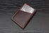 Wrap | Dark Brown Minimalist Wallet - Thirteen50 Leather